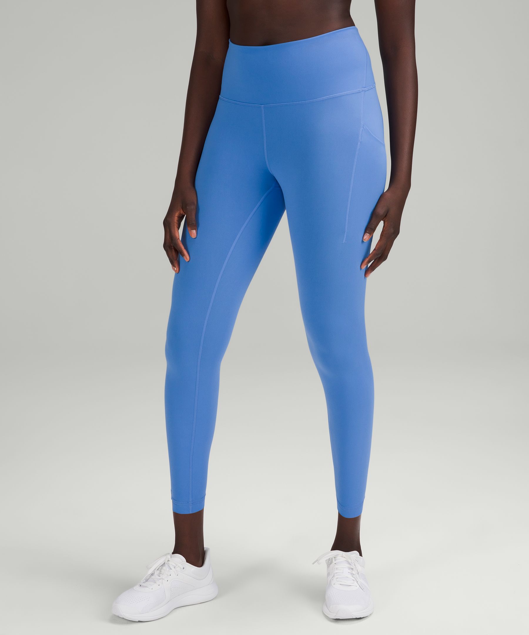 Cyber Monday 驚喜上新！Lululemon Wunder Train High-Rise Tight with Pockets 25 尼羅藍上新