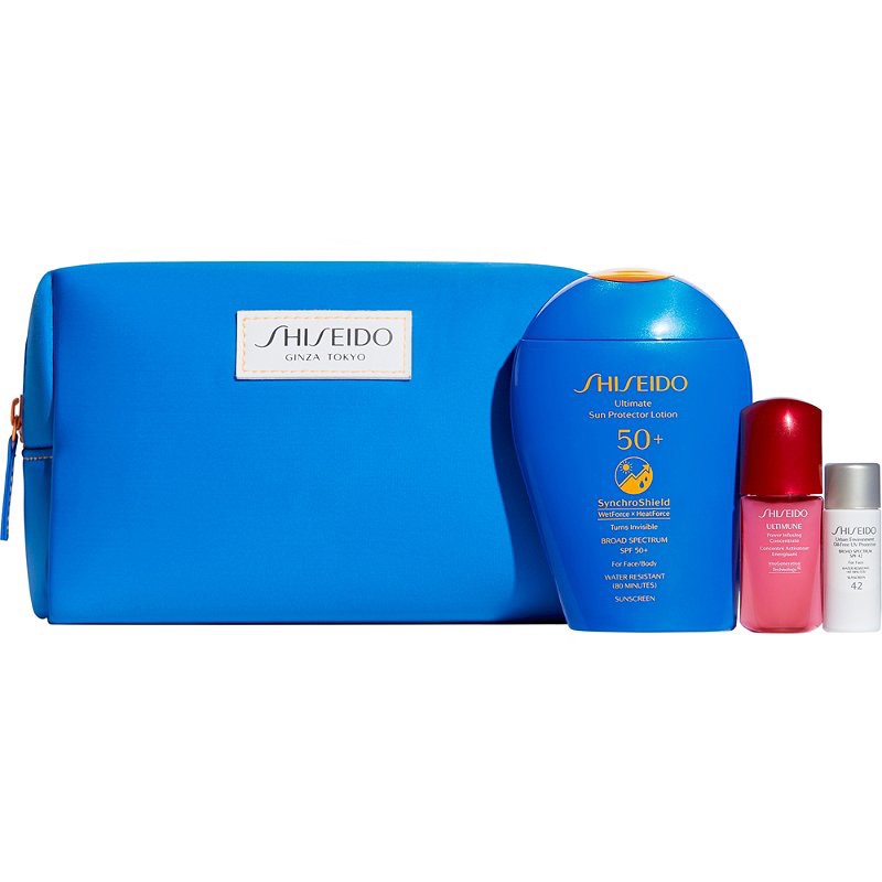 Shiseido SPF x Active Play Sunscreen Set资生堂蓝胖子防晒套装