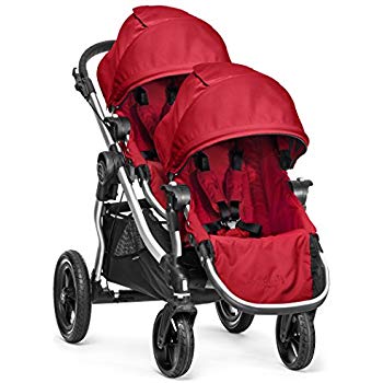Baby Jogger City Select双人婴儿座椅（红色）