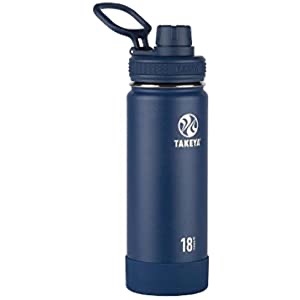Amazon.com: Takeya Originals Vacuum-Insulated Stainless-Steel Water Bottle, 32oz, Graphite: Kitchen & Dining真空保温水壶
