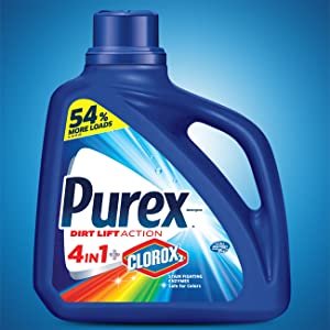 Purex Liquid Laundry Detergent 128 Fl Oz