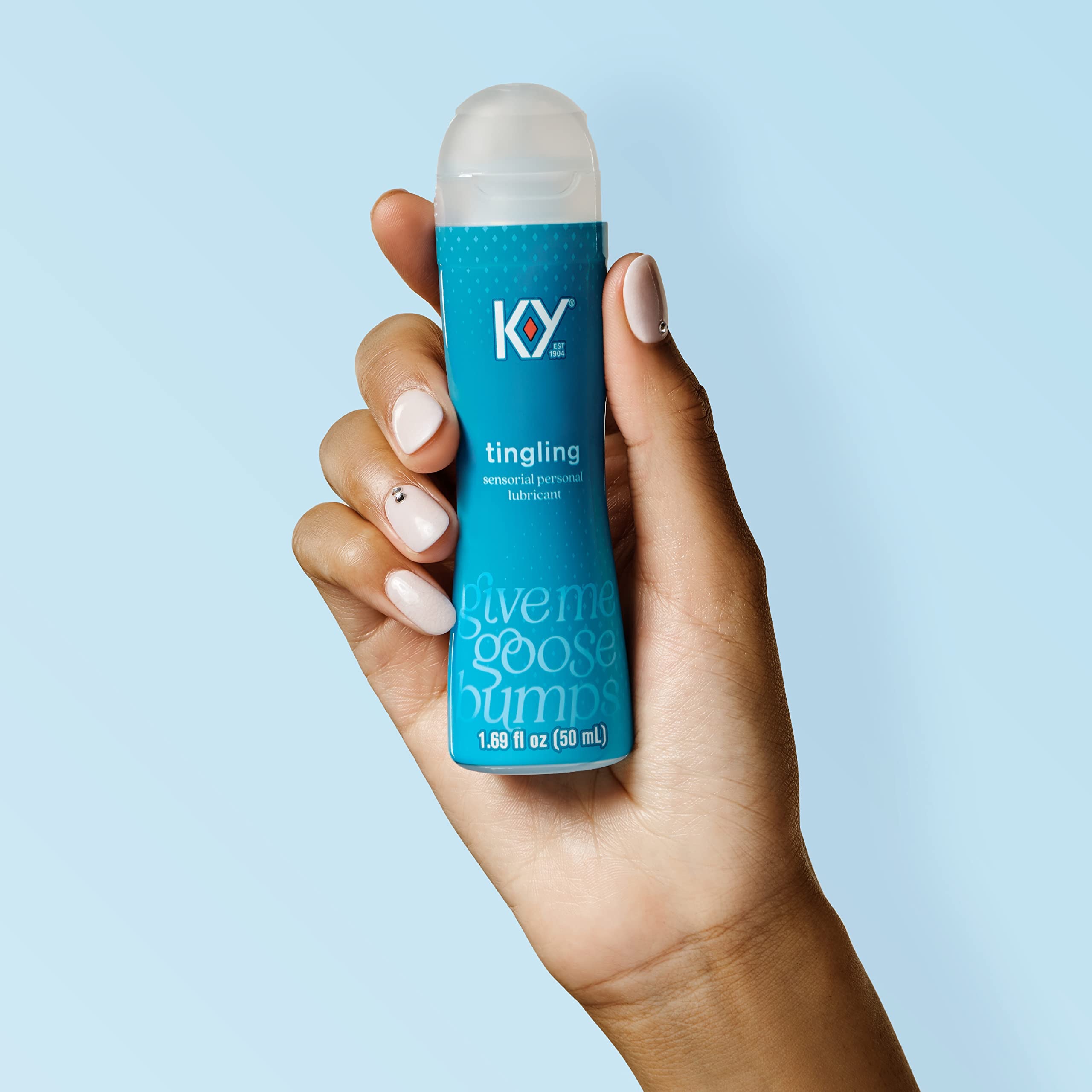 Amazon.com: K-Y Tingling Water Based Lube, Sensorial Personal Lubricant, 1.69 fl oz : Health & Household