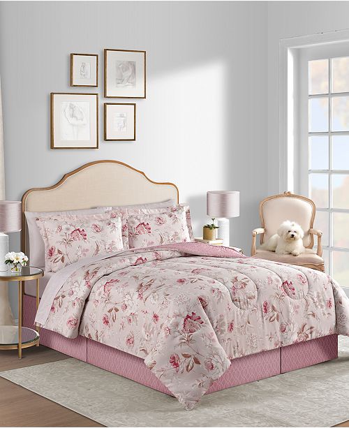 Macy’s king size床单8件套$29 
Sunham Lauren Reversible 8-Pc. Full Comforter Set & Reviews - Bed in a Bag - Bed & Bath - Macy's