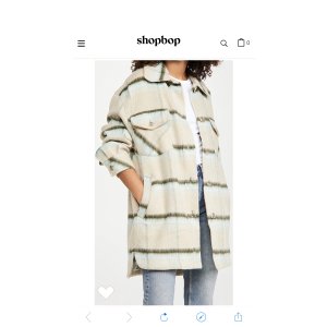 $68.64 羊毛外套Free People Vienna Brushed Wool Shirt Jacket | SHOPBOP