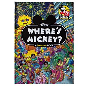 Disney 迪士尼米奇在哪里 精装书