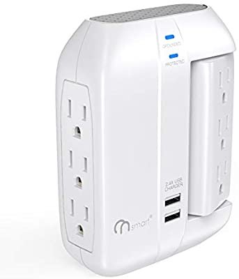 ONSMART Wall Tap Swivel Surge Protector 6-Outlet Power
