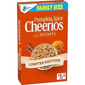 Pumpkin Spice Breakfast Cereal, Family Size, 18.5oz