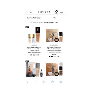 $52 Search | Sephora 丝芙莱 搜索折扣好套装