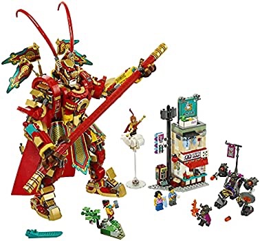 Amazon.com: LEGO Monkie Kid: Monkey King Warrior Mech 80012 Toy Building Kit (1,629 Pieces) : Toys & Games孙悟空