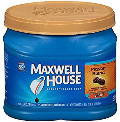 Maxwell House Master Blend Light Roast Ground Coffee 26.8 oz.