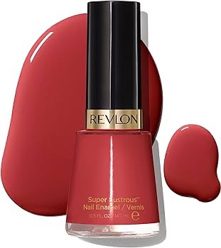 Amazon.com : Revlon Nail Enamel, Chip Resistant Nail Polish, Glossy Shine Finish, in Red/Coral, 161 Teak Rose, 0.5 oz : Nail Polish : Beauty & Personal Care