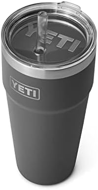 特價： YETI Rambler 26 oz Straw Cup, Vacuum Insulated, Stainless Steel with Straw Lid