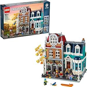 $199.99 还是指导价 没涨已退市的 LEGO 街景 书店 ，Amazon自营 收藏良机