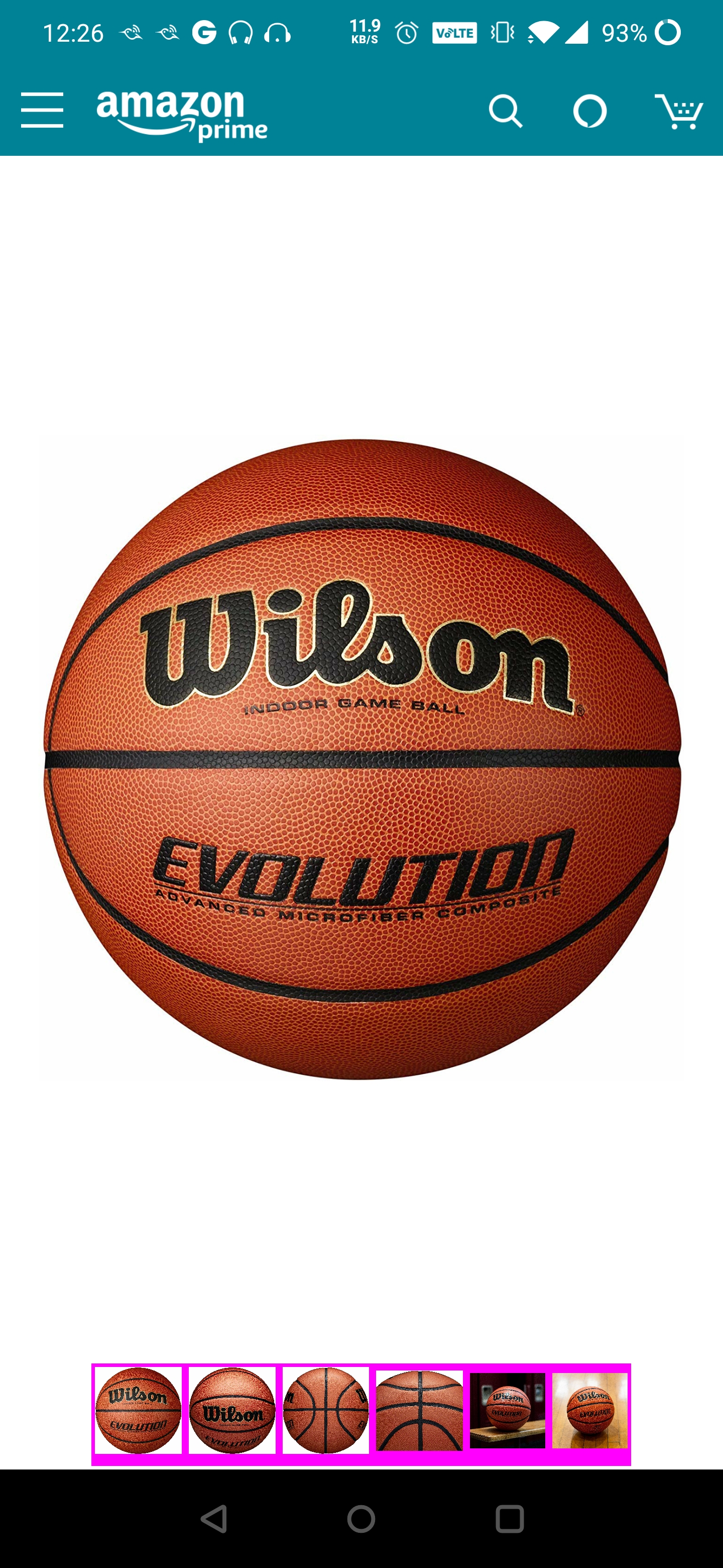室内篮球 Wilson Evolution Game Basketball, Black, Official Size - 29.5" : Sports & Outdoors