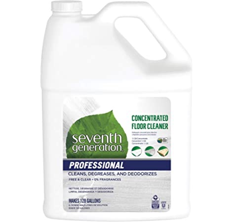 Amazon.com: Seventh Generation Professional All-Purpose Cleaner Refill, Free & Clear, Unscented, 128 fl oz (Pack of 2): Health & Personal Care多功能清洁套装2瓶