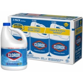 Clorox 漂白消毒液超值3桶装 121盎司