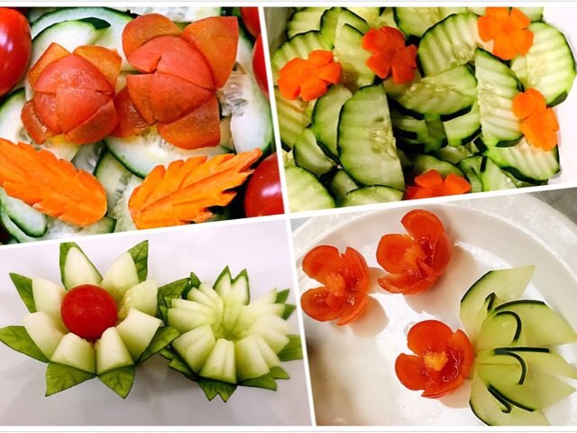 简单易上手的蔬果雕刻【蔬菜篇】