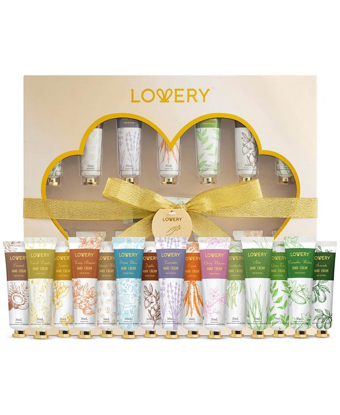 Lovery Aromatherapy Hand Lotion Gift Set, 15 Piece - Macy's