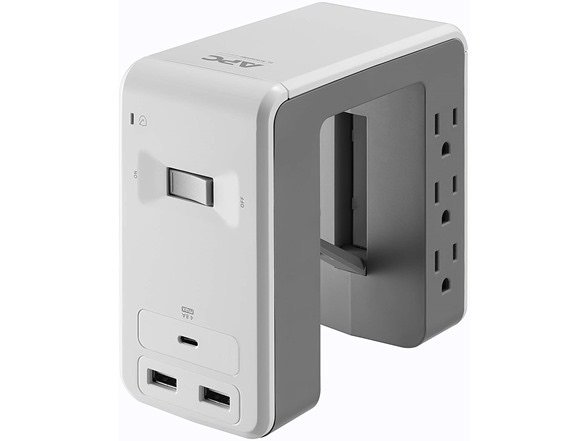 6-Outlet Desk Surge Protected Power Station w/USB