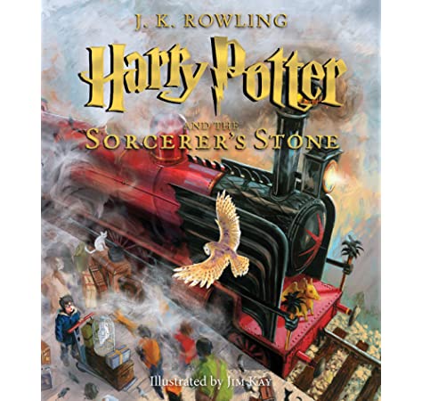 Harry Potter: The Illustrated Collection (Books 1-3 Boxed Set): Rowling, J.K., Rowling, J. K., Kay, Jim: 9781338312911: Amazon.com: Books哈利波特