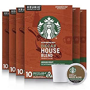 Starbucks Decaf K-Cup Coffee Pods ,60 pods