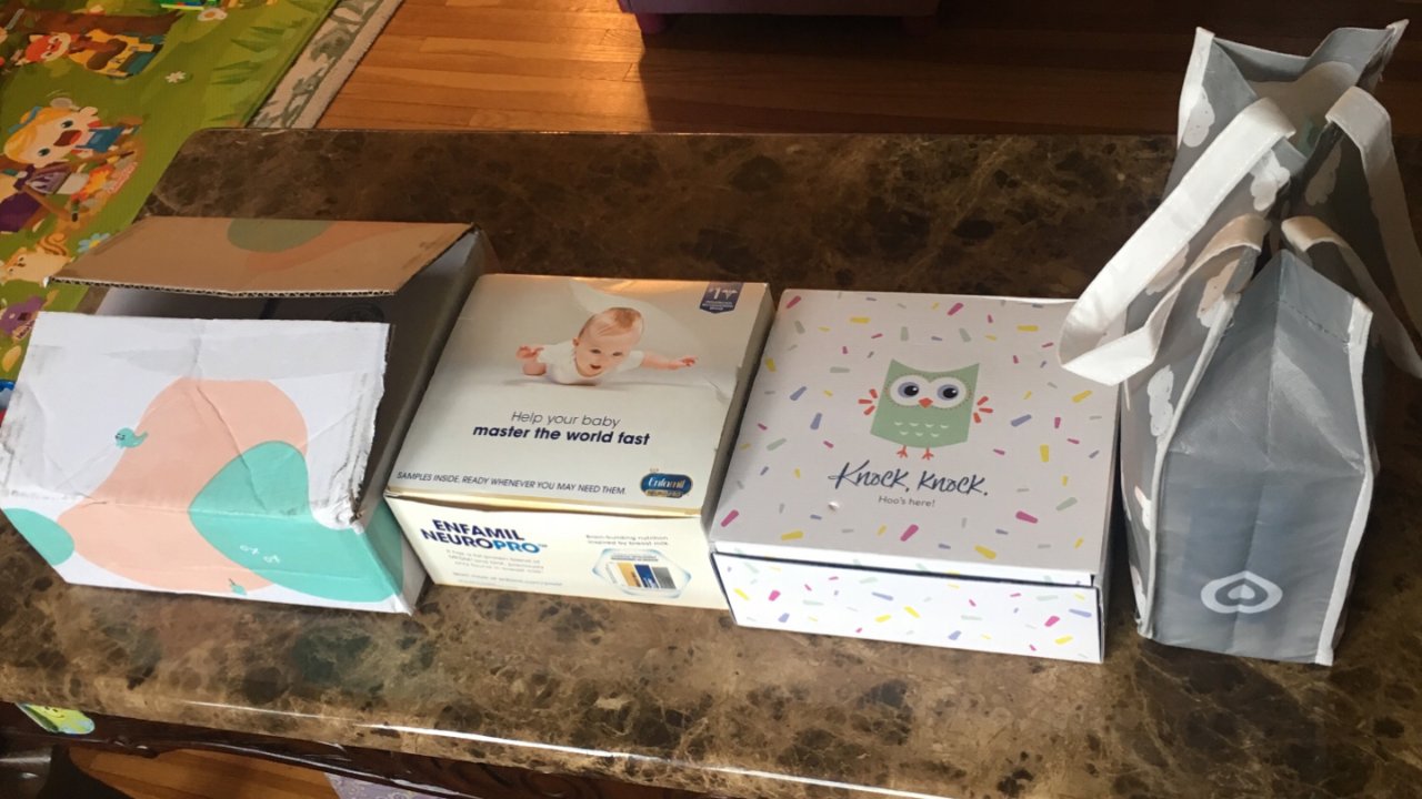 2019 Baby registry welcome boxes！