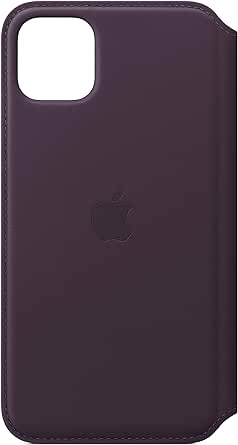Amazon.com: Apple Leather Folio (for iPhone 11 Pro Max) - Aubergine : Electronics