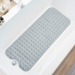 Musment Shower Mat , Bath Mat for Tub, 39.4 x 15.8 Inch
