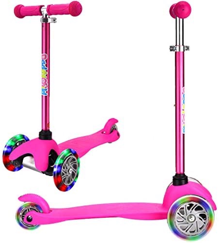 儿童3轮滑板车 带发光轮的，适合2-6岁