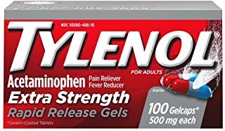 Extra Strength Caplets with 500 mg Acetaminophen 100 ct