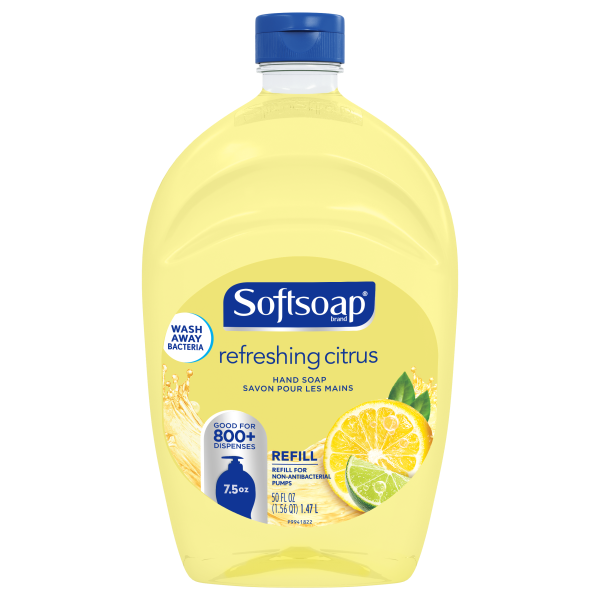 Liquid Hand Soap Refill, Refreshing Citrus - 50 oz 2 pack