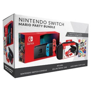 Nintendo Switch 主机 + 马里奥派对 + 保护套