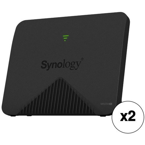 Synology Wireless Tri-Band Mesh Router Kit (2-Pack) B&H Photo路由器