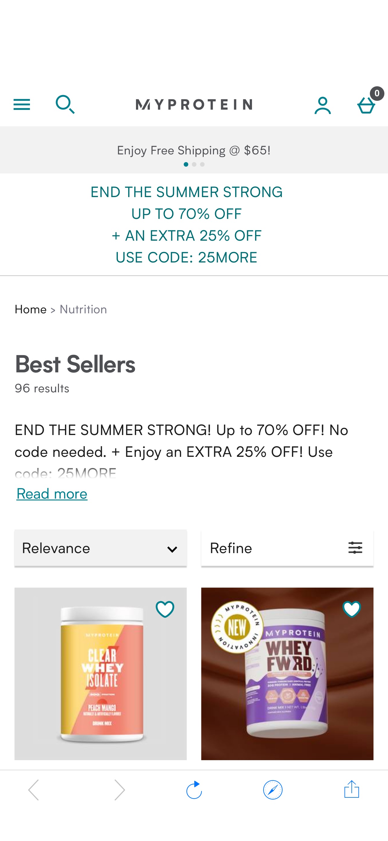 END THE SUMMER STRONG! Up to 70% OFF! No code needed. + Enjoy an EXTRA 25% OFF!