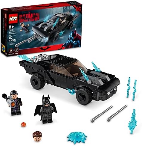 Amazon.com: LEGO DC Batman Batmobile: The Penguin Chase 76181 Car Toy, Gift Idea for Kids, Boys and Girls 8 Plus Years Old with Batman Minifigure and The Penguin Minifigure, Super Heroes Set 乐高蝙蝠车 企鹅追