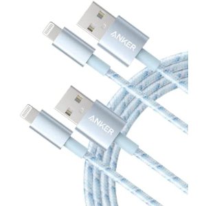 Anker Lightning - USB-A 编织数据线 1.8米 2根