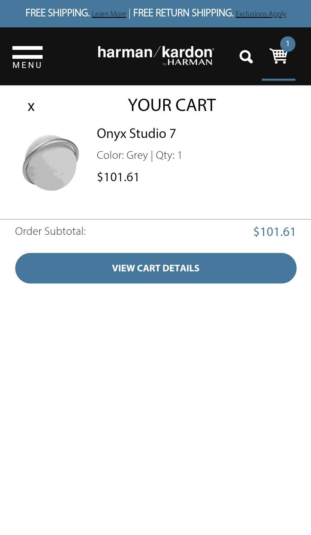 Onyx Studio 7 | Portable Stereo Bluetooth Speaker