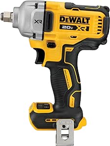 DEWALT 20V MAX Cordless Impact Wrench, 1/2&quot; Hog Ring, Includes LED Work Light and Belt Clip, Bare Tool Only (DCF891B) - Amazon.com