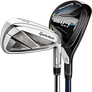 TaylorMade SIM 2 Max Combo Mens (6-PW,AW, Rescue 4 and 5)