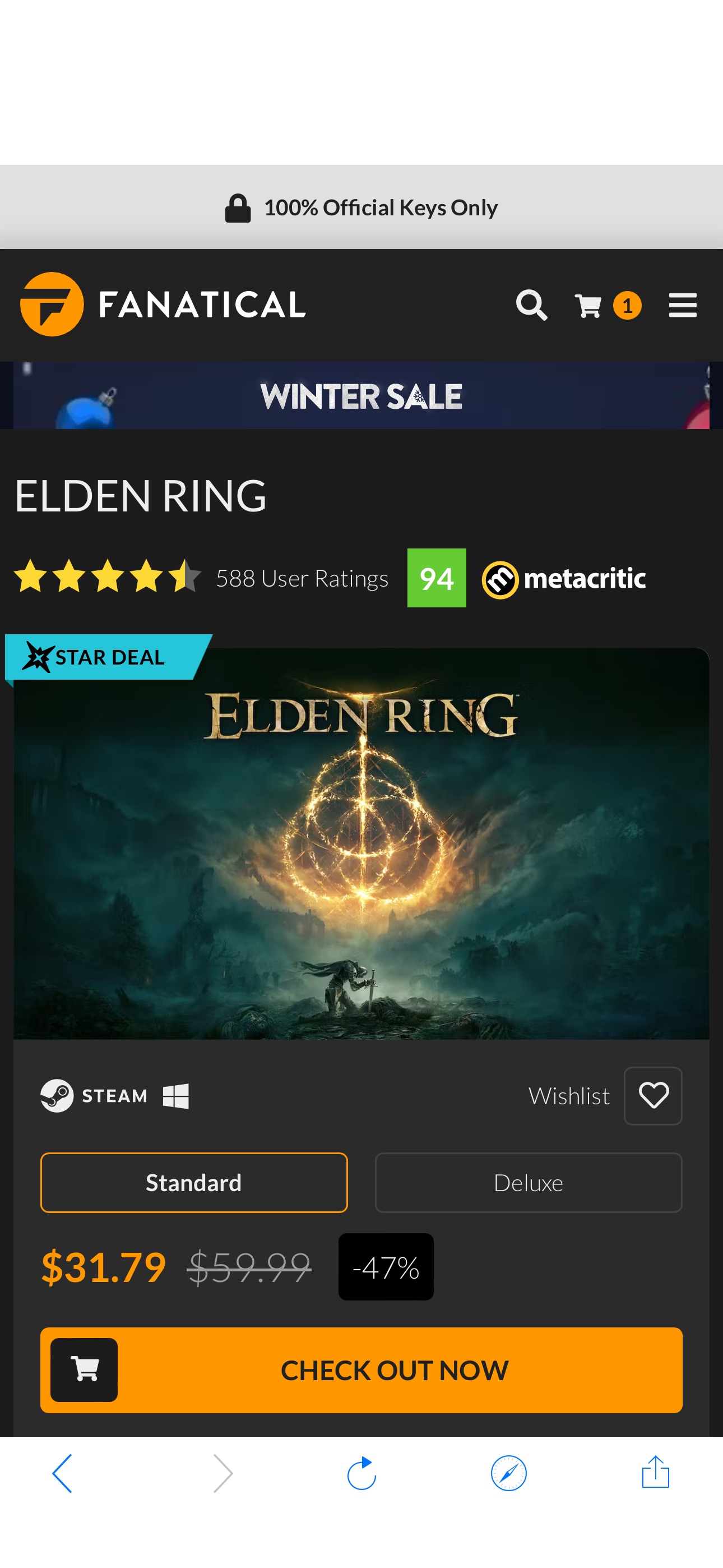ELDEN RING | PC Steam Game | Fanatical