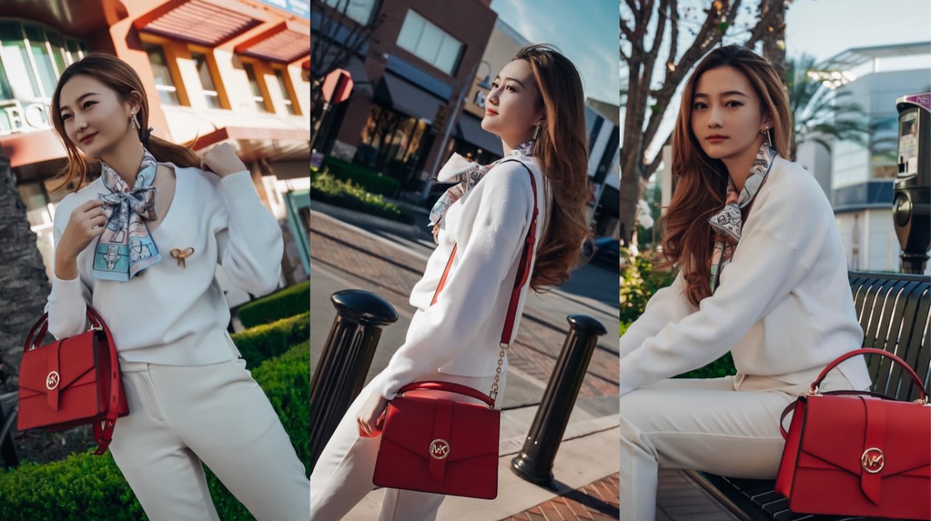 Michael Kors Greenwich 复古轻熟风小方包 可入！