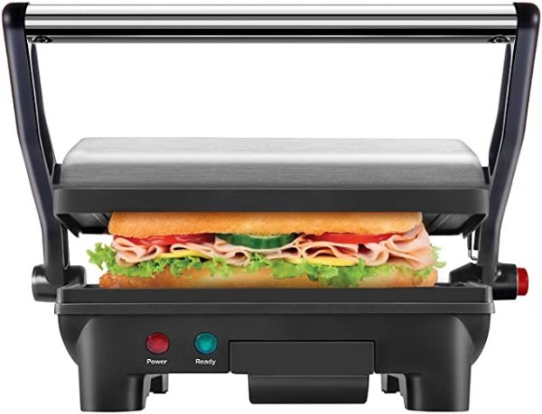 Electric Panini Press Grill and Gourmet Sandwich Maker
