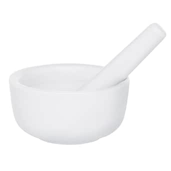 Amazon.com: HIC Kitchen HIC Mortar and Pestle Spice Herb Grinder Pill Crusher, Fine-Quality Porcelain, 3.5-Inch, White: Mortar And Pestle: Home &amp; Kitchen