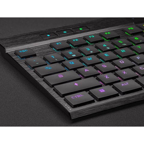 翻新 K100 AIR RGB Cherry MX Ultra Low 超矮轴 无线机械键盘