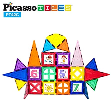 毕加索42片磁力片益智玩具