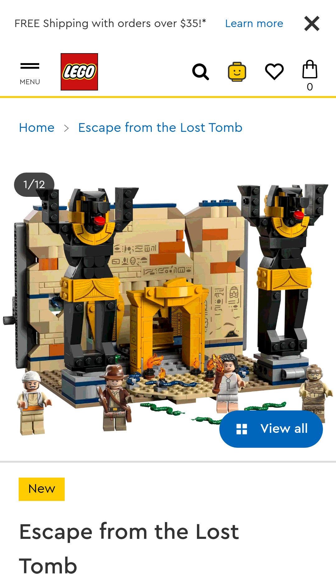 Escape from the Lost Tomb 77013 | UNKNOWN | Buy online at the Official LEGO® Shop US