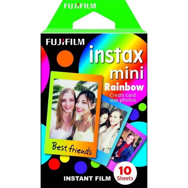 Fujifilm Instax Mini Rainbow Film : Target买一送一