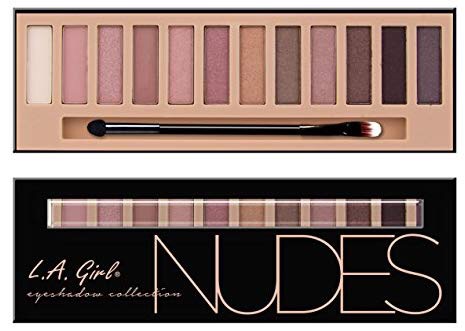 返校季：L.A. Girl Nude 14色裸色眼影盘热卖