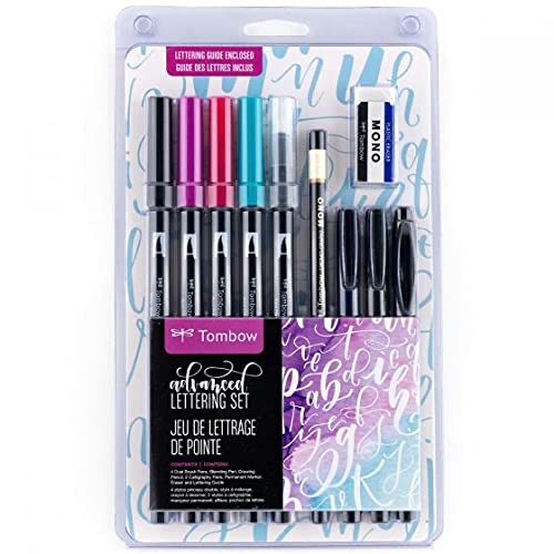 Amazon.com: Tombow 56191 Advanced Lettering Set. Includes Everything You Need to Enhance Your Hand Lettering