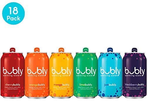 Bubly 气泡水 6种热销口味 “All for Love” 主题综合装18罐